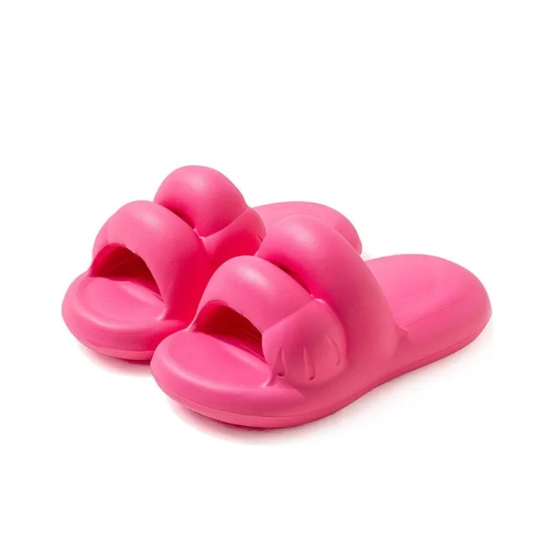 RUN MANNER Quiet, Slip Resistant, Odor Resistant Slide Slippers Women's-1