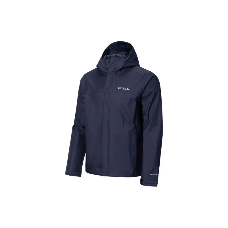 Columbia City Outdoor Collection Water-Resistant Windproof Breathable Warm Windbreaker Jacket Men's Navy Blue-2