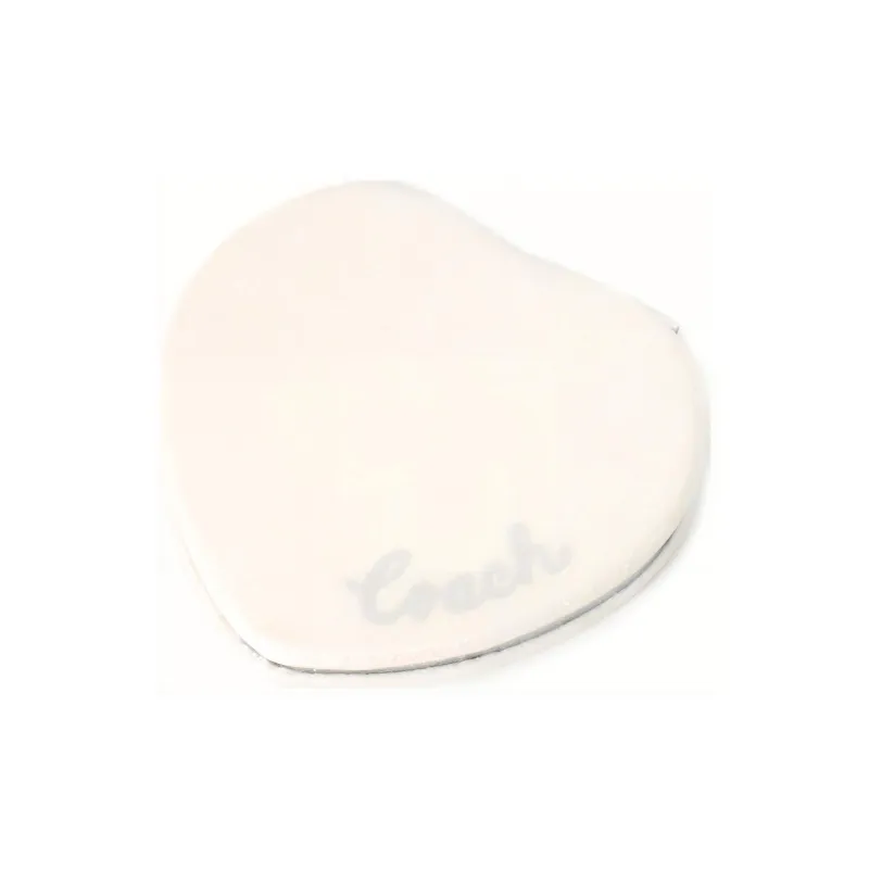 COACH Heart Artificial Leather Heart-Shaped Bag Accessory Women's White-1