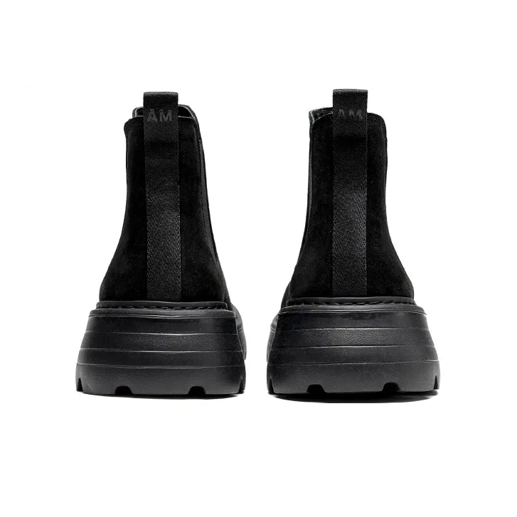 Anthony Miles Short Chelsea Boots Men's Black-3