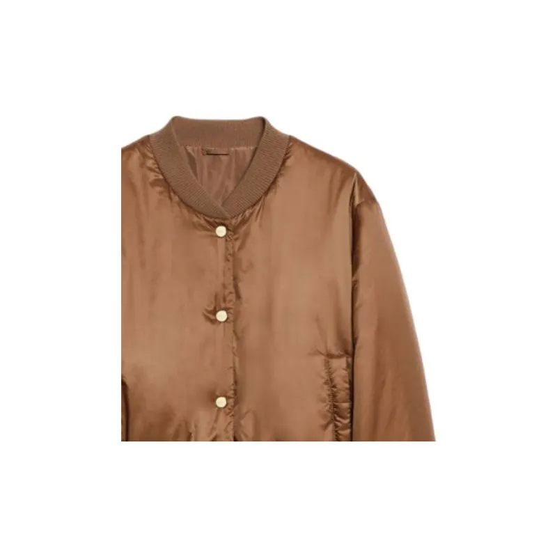 MaxMara Greenbi Buttoned Long Sleeved Jacket-4