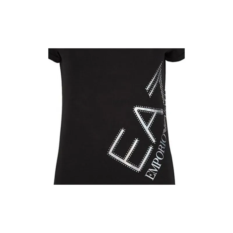 EMPORIO ARMANI EA7 T Shirts Women's Black-4