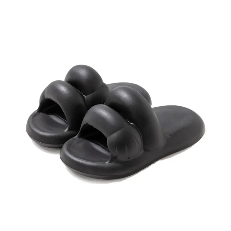RUN MANNER Quiet, Slip Resistant, Odor Resistant Slide Slippers Women's-3