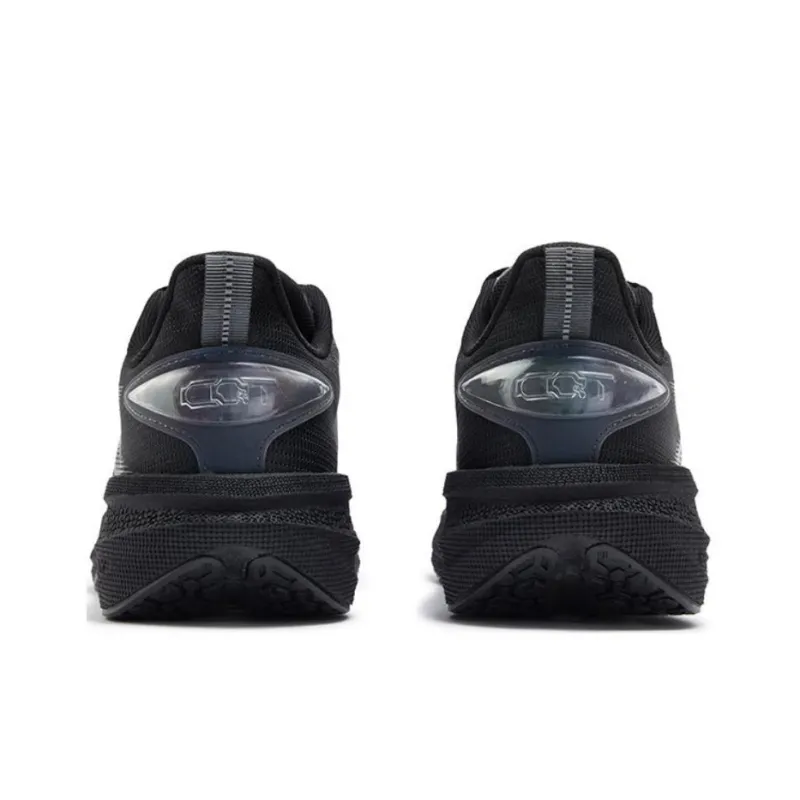 361° Titan CQT Wear Resistant Breathable Cushioning Low Top Casual Running Shoes Men's Black Gray-3