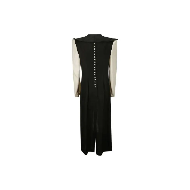 Yohji Yamamoto Long Sleeved Dress Women's Black-1