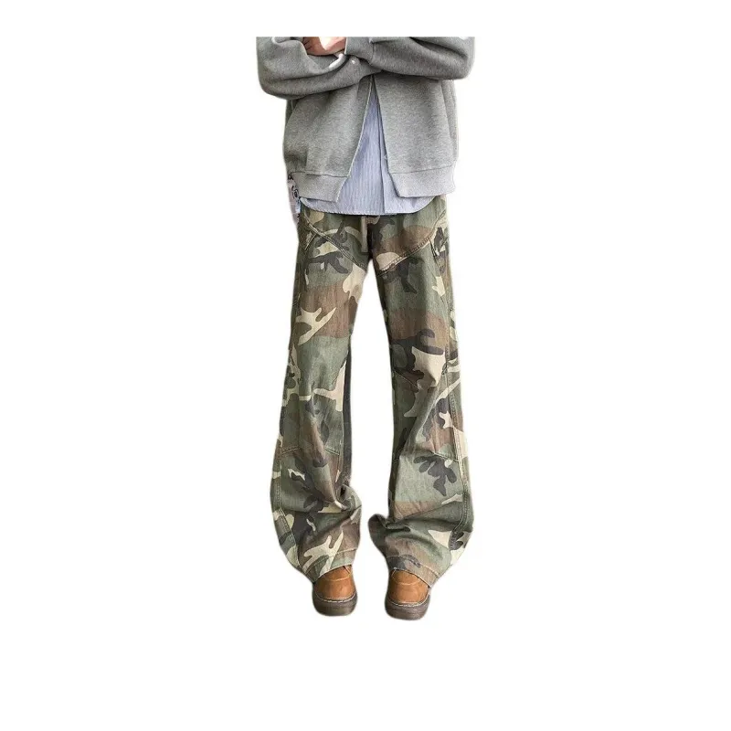 CORNILOT Casual Pants Unisex Camouflage-2