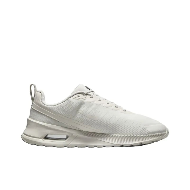 Nike Air Max Nuaxis Anti Slip Wear Resistant Low Top Running Shoes Men's White-1