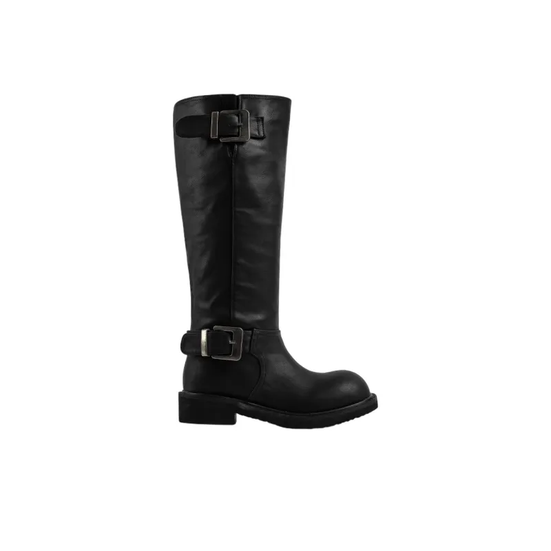 Wonderful Couple Knee-high Boots 4cm Women's-10