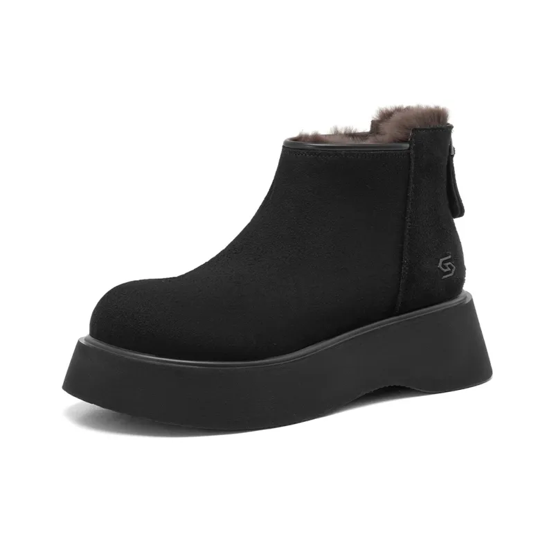 ST&SAT Thermal Short Snow Boots Women's-6