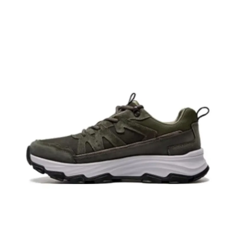 CAMEL Anti Slip Wear Resistant Low Top Trekking Shoes Men's Green-2