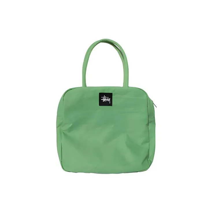 Stussy Acrylic Tote Bag Shopping Bag Handbag Regular Unisex Green-0
