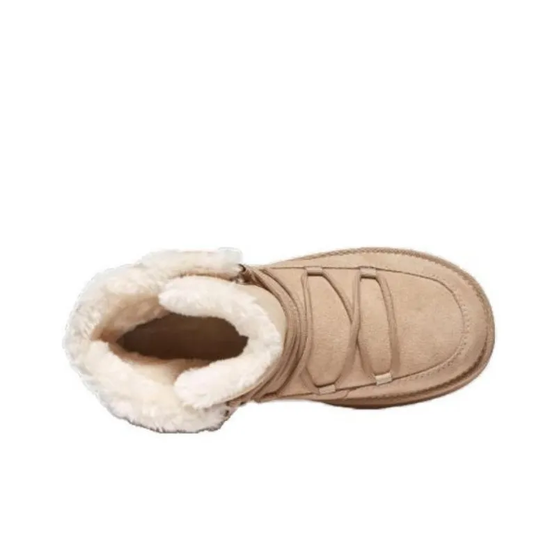 CAMEL Warm Slip-Resistant Short Snow Boots Women's-2