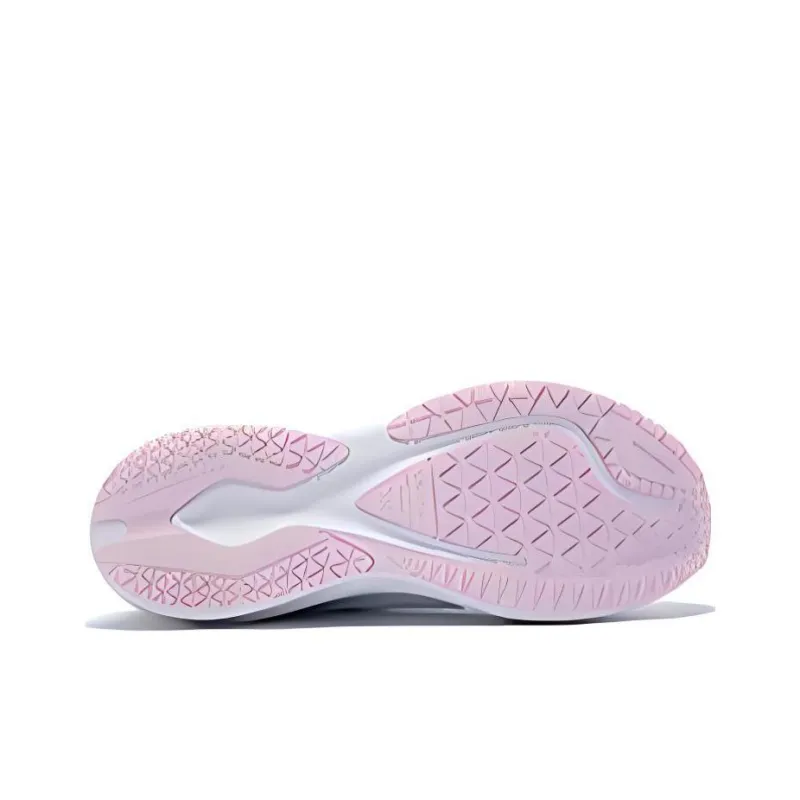 361° Wear-Resistant Low-Top Casual Running Shoes Women's White Blue-3
