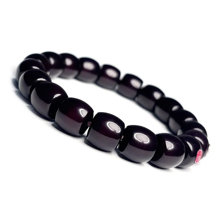 MOUNTAINS AND MANS Bodhi Root New Chinese Style Good Luck Beaded Bracelet Unisex-8