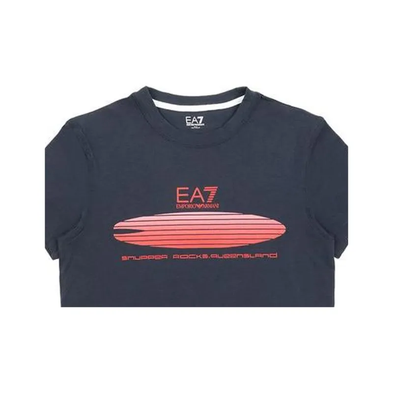 EMPORIO ARMANI EA7 T Shirt Men's Navy Blue-1