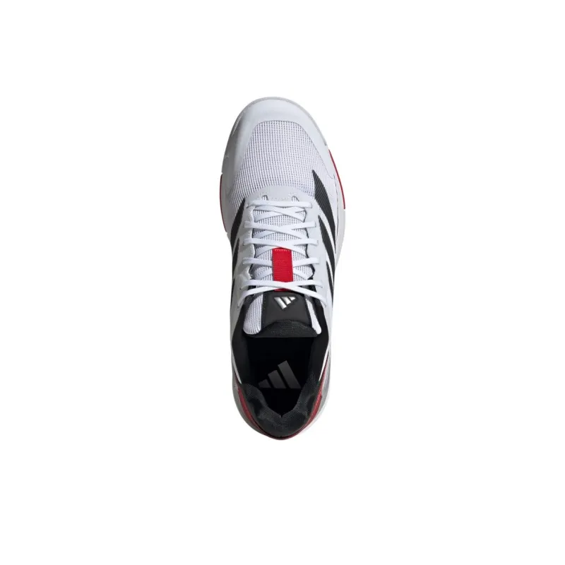Adidas Crazyquick Padel Cloud White Core Black Lucid Red-2
