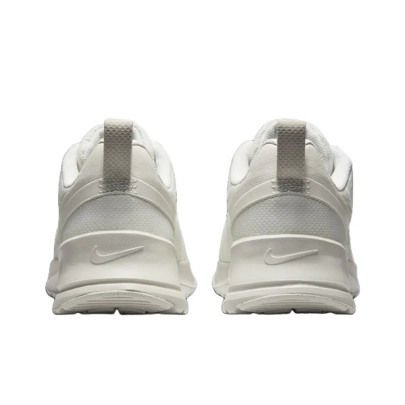 Nike Air Max Nuaxis Anti Slip Wear Resistant Low Top Running Shoes Men's White-3