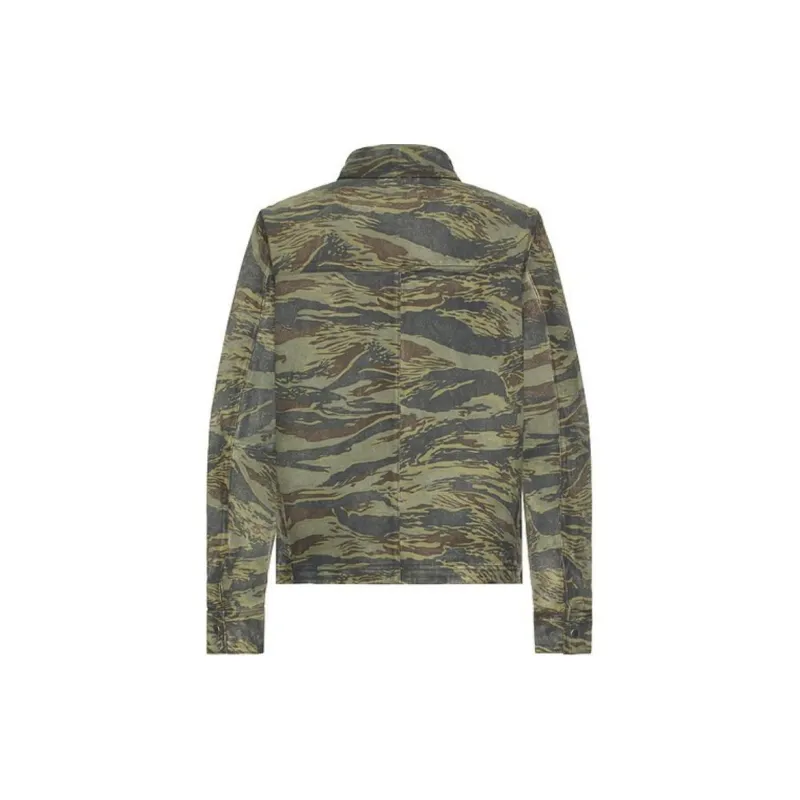 ALLSAINTS Leather Jacket Men's Green-1