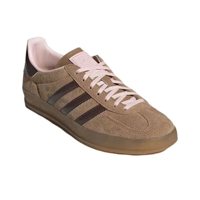 Adidas Gazelle Indoor Cardboard Brown Sandy Pink Gum-2