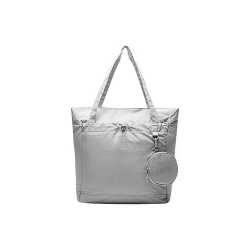 Anta Fabric Tote Bag, Shopping Bag, Shoulder Bag Unisex Night Mist Gray