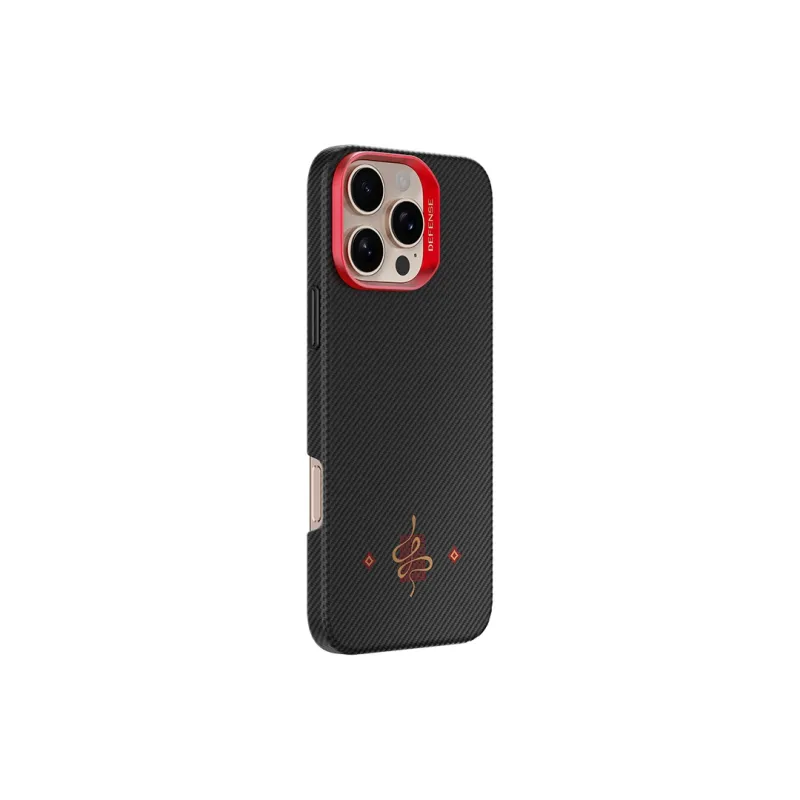 Defense Aramid Material Snake Year Mountains And Seas Phone Case Compatibility IPhone16ProMax/iPhone16Pro-2