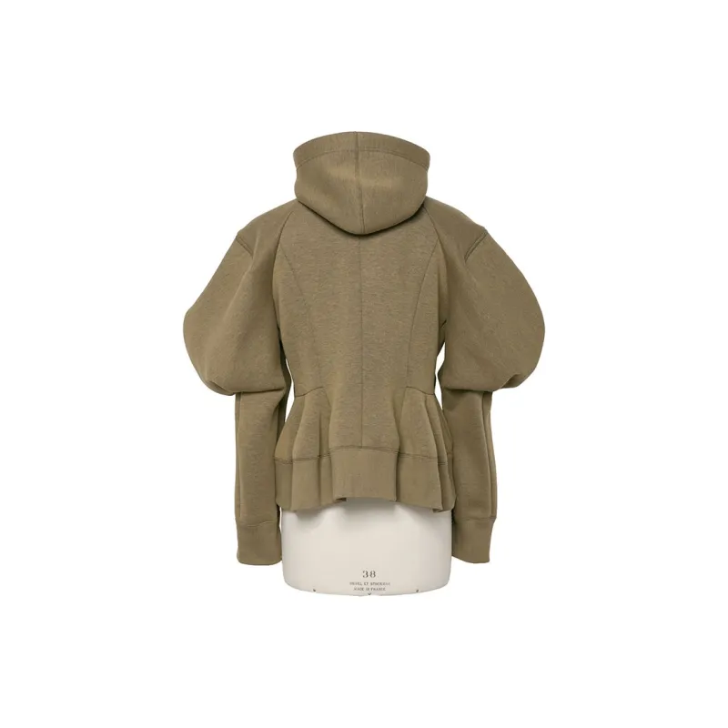 Sacai Sweatshirts Women's Taupe-1