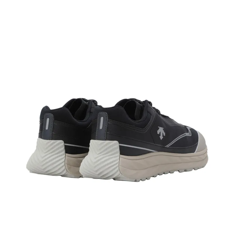 DESCENTE Anti-Slip Wear-Resistant Low-Top Casual Shoes Unisex Black-2