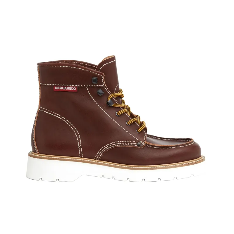 DSQUARED 2 Lace Up Ankle Boots-1