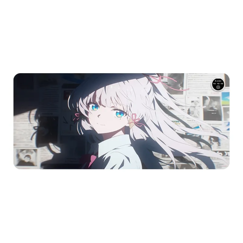 GULAN Newspaper Dimension Girlish Mouse Pad Extra Large Heating Desk SJC860 869 For Students Dormitory Office Writing-21