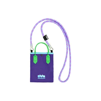 The MAD HATcher Polyamide Small Handbag Crossbody Backpack Cell Phone Pouch Small Size Unisex Multicolor