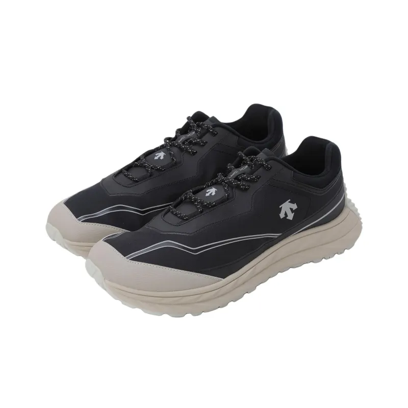 DESCENTE Anti-Slip Wear-Resistant Low-Top Casual Shoes Unisex Black-1