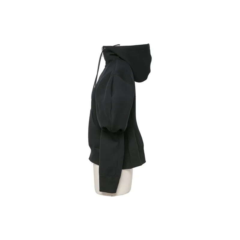 Sacai Baloon Sleeved Fleece Hoodie-2