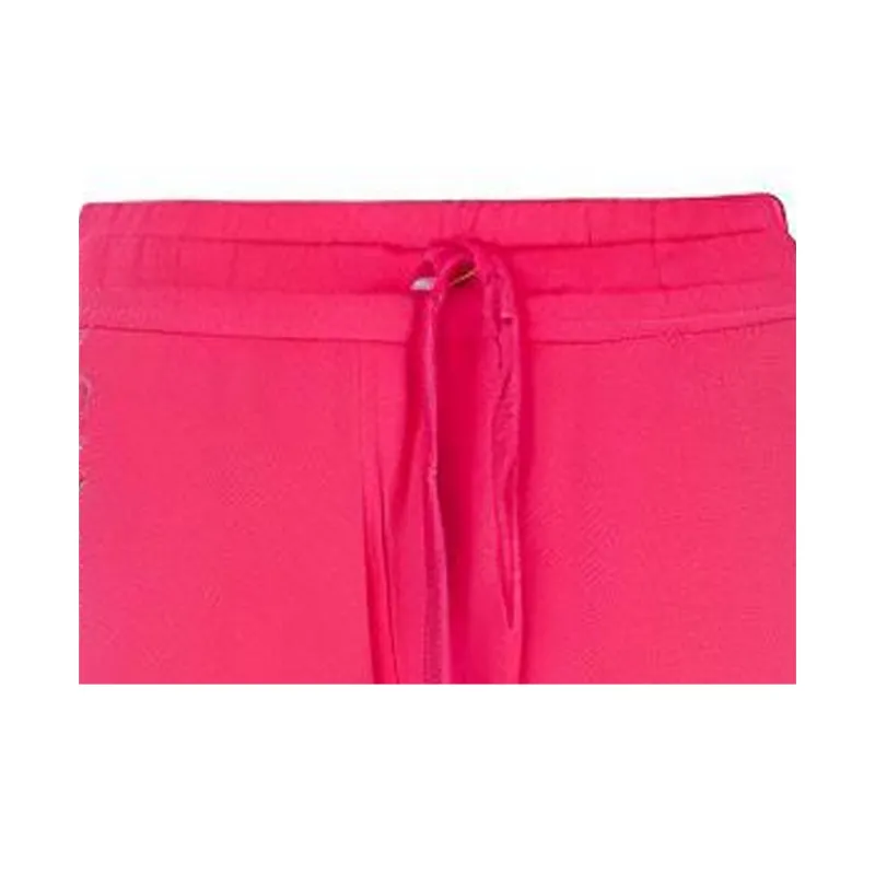 EMPORIO ARMANI EA7 Knitted Sweatpants Women's Pink-1