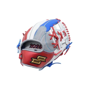SSK Baseball Gloves Catcher's Glove Top Grain Cow Leather White Snake Color Scheme