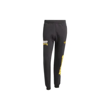 Adidas Originals JuventusVRCT Knitted Sports Pants Men's Black/bright Gold