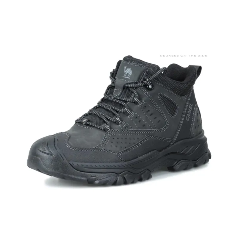 CAMEL Durable Warm Mid Top Trekking Shoes Men's-7