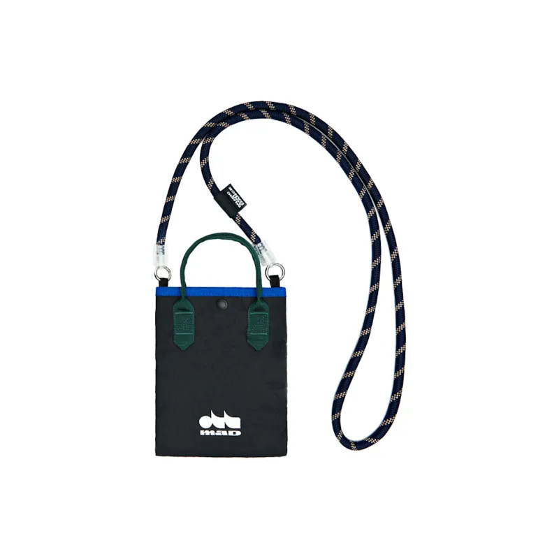 The MAD HATcher Polyamide Small Handbag Crossbody Backpack Cell Phone Pouch Small Size Unisex Multicolor-0