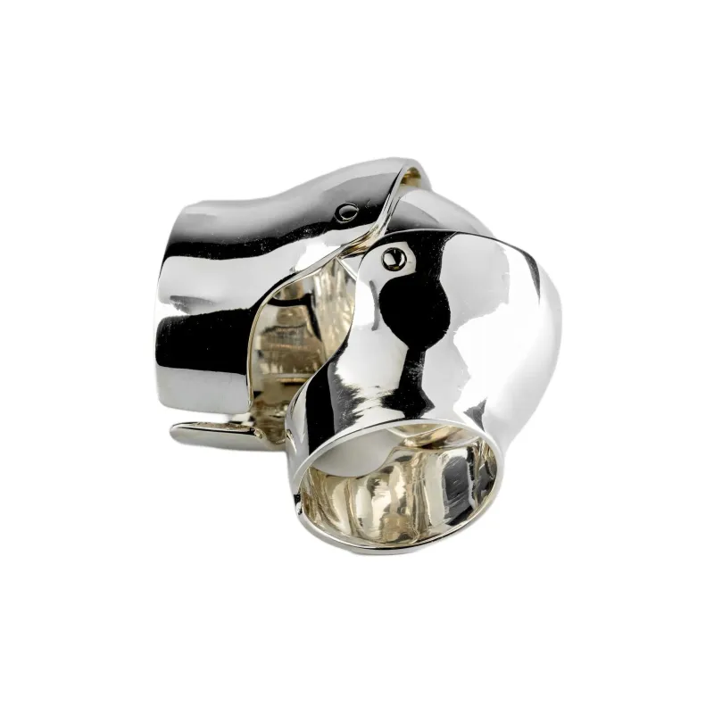 Parts Of Four Silver Rings Women's Silver-3