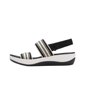 Clarks Arla Stroll Strap Sandals 4cm Women's Black