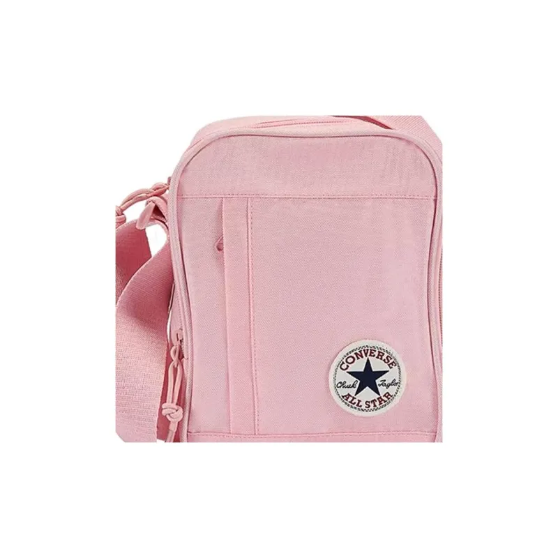 Converse Canvas Canvas Bag Messenger Bag Shoulder Bag Crossbody Bag Small Size Women's Pink-3