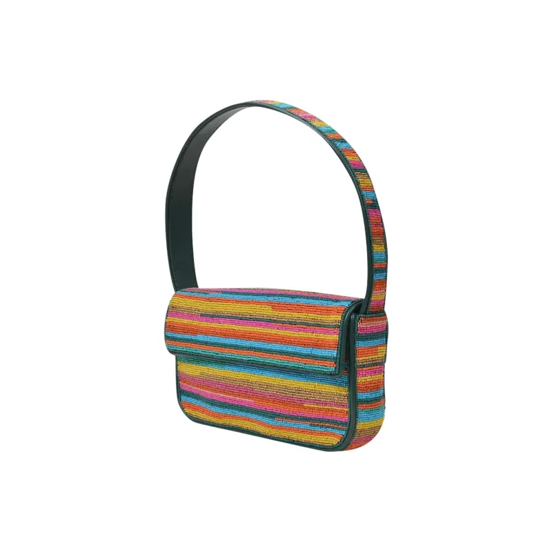 Staud Tommy Beaded Shoulder Bag-1