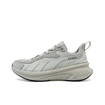 ONEMIX Cushioning Anti Slip And Wear Resistant Low Top Carbon Plate Casual Running Shoes Unisex Gray