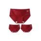 E Set-Red Lucky Body-Jacquard+Ripple+Shooting Stars (3 Pack)
