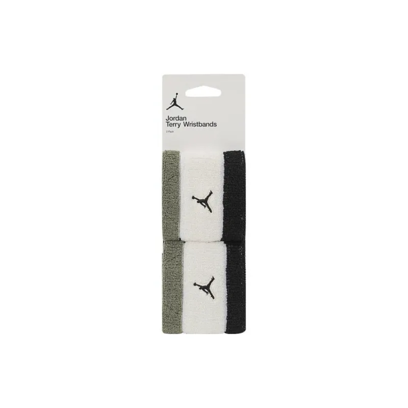 Nike Running Tennis Badminton Wristbands Protective Black White Green Men's-3