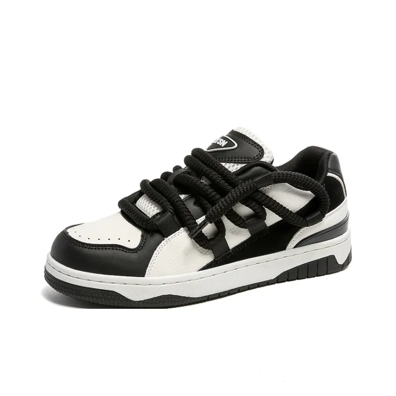 KAAVER OTTO Slip Resistant Cushioning, Abrasion Resistant, Support, Height Increasing Low Top Skateboard Shoes Men's-8
