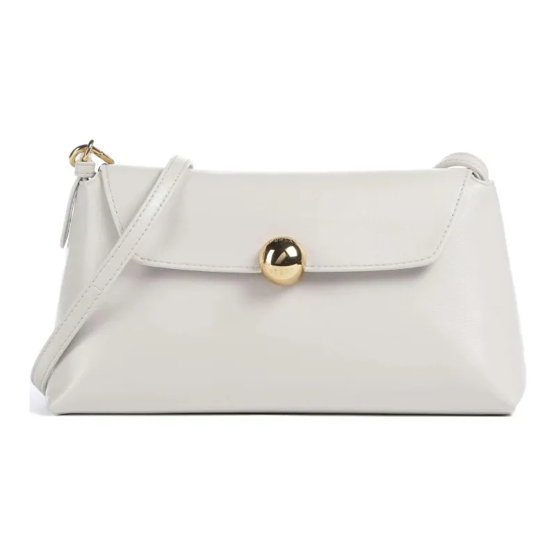 Furla Soft Lambskin Shoulder Bag, Crossbody Bag Mini Women's White-2