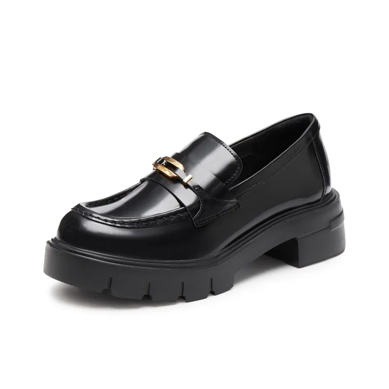 Staccato Obsidian Jazz Loafers Women's Cool And Stylish Black-1