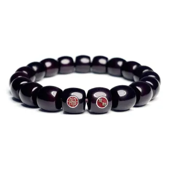 MOUNTAINS AND MANS Bodhi Root New Chinese Style Good Luck Beaded Bracelet Unisex