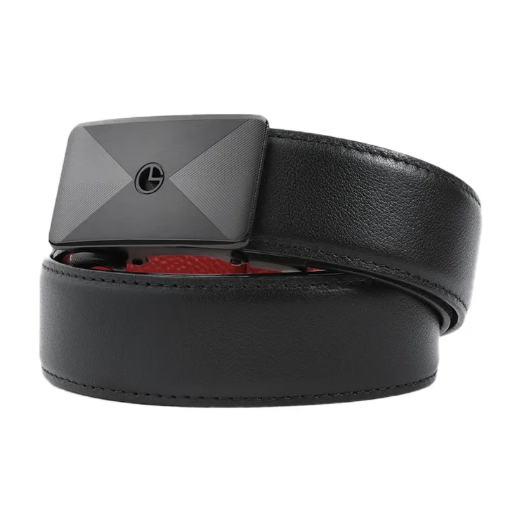 GOLDLION Top Grain Cow Leather Belts Men's 3.5CM-7
