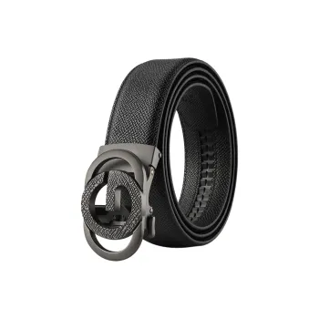 15 MINS Cow Split Leather Belts Men's Width 3.5cm